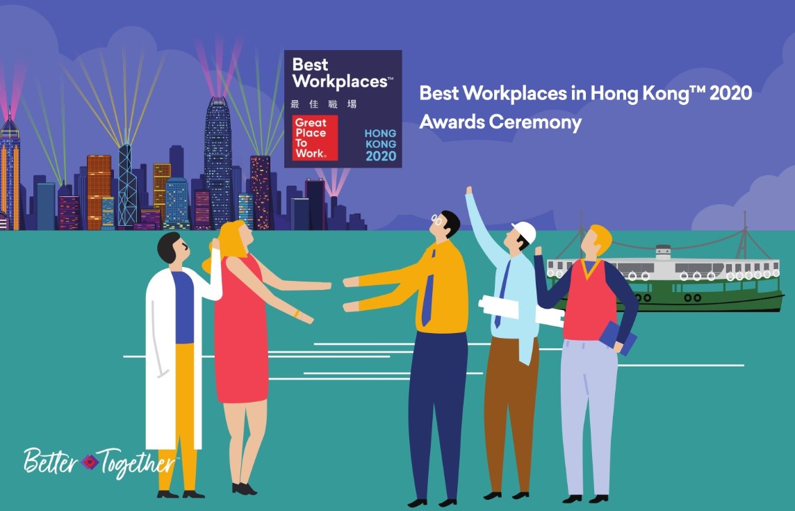 Best Workplaces in Hong Kong™ 2020 Awards Ceremony - GPTW Greater China